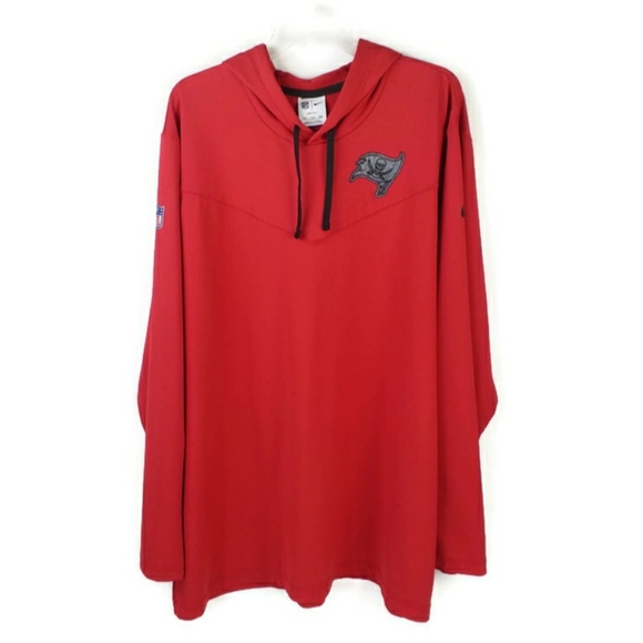 Nike NFL Dri Fit On-Field Pullover Tampa Bay Buccaneers Hoodie